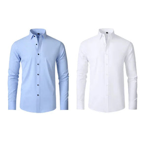 COMPRE 1 LEVE 2 | Camisa Social Ultra Elastech Anti amassados