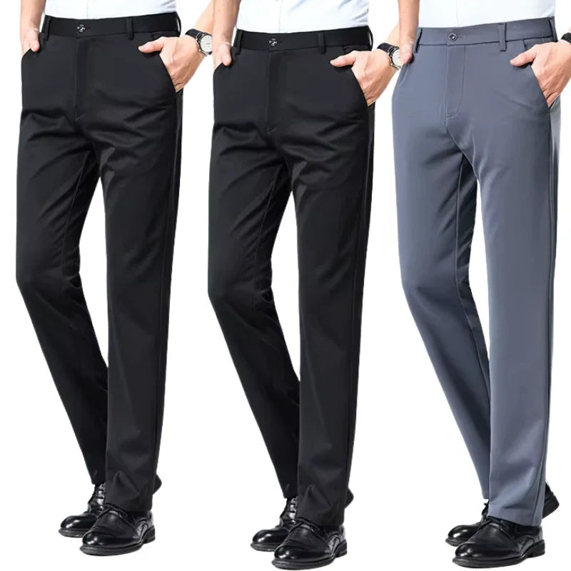 COMPRE 2  LEVE 3 |  Calça Social Clássica Alfaiataria + Cinto de Brinde