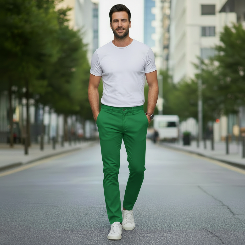 Calça Sarja Premium Retrô Masculina RPL - Kit 5 Unidades